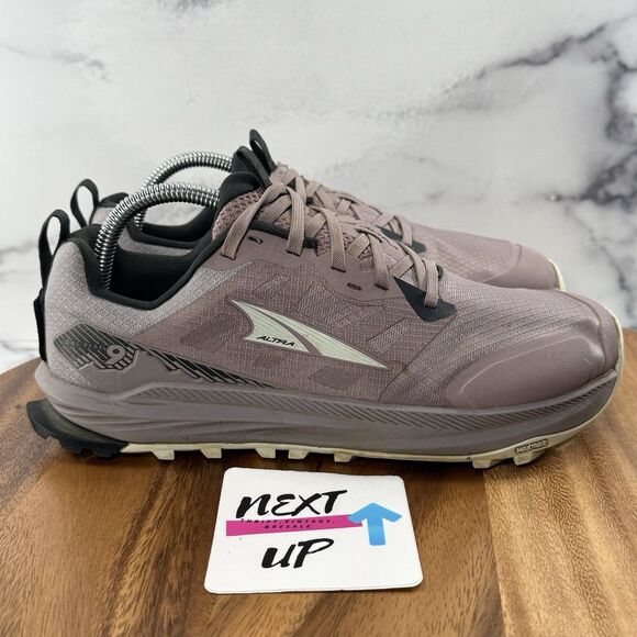 Women’s size 9-Altra Lone Peak 9 Purple Trail Running Hiking Zero Drop Shoes - Picture 3 of 10